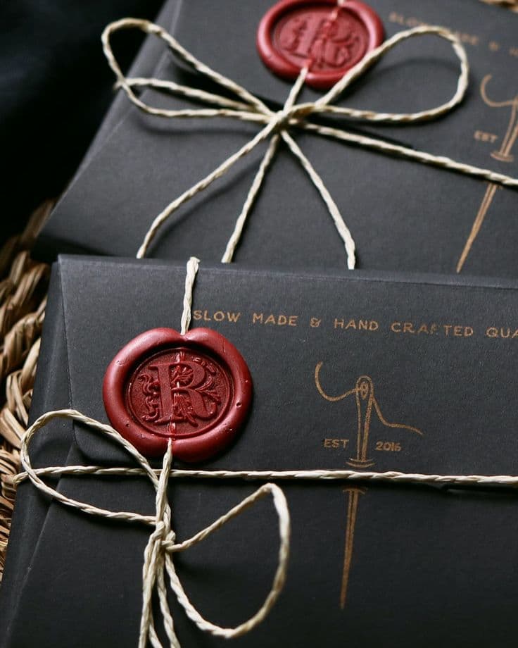 Wax-sealed CEO recognition letter
