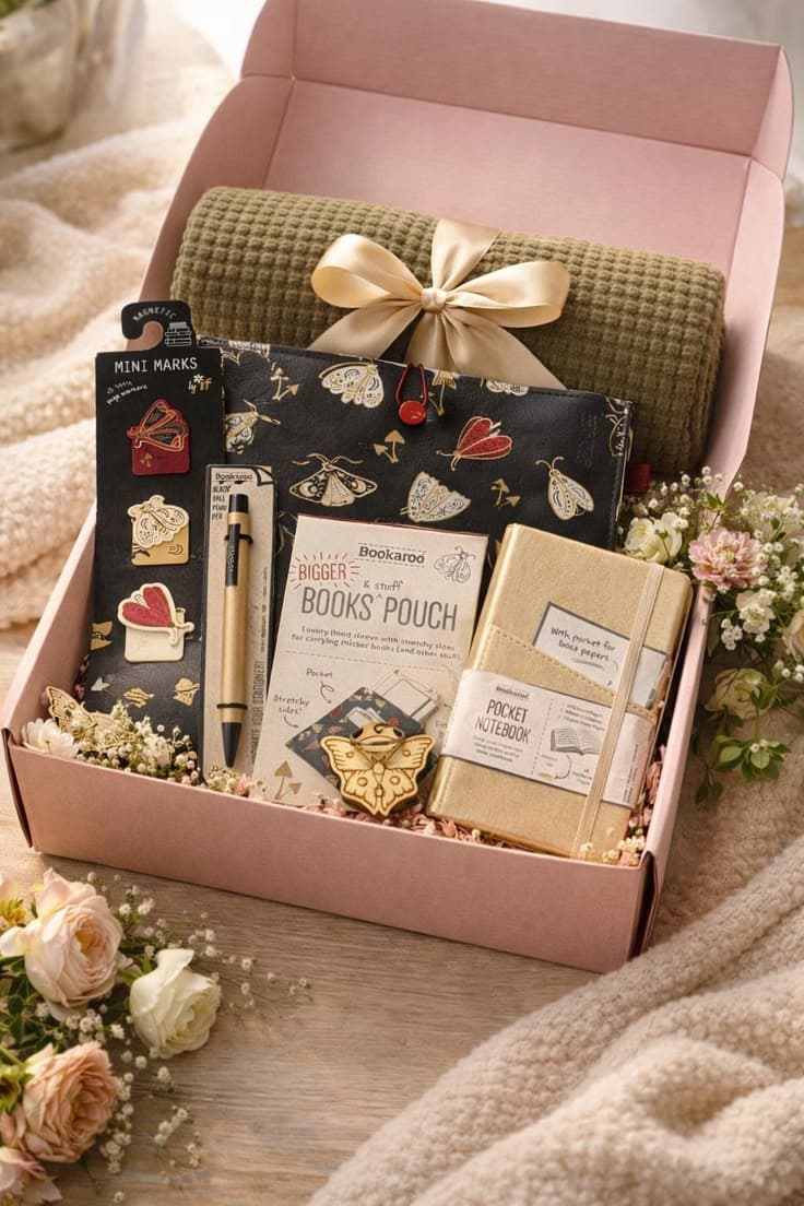 Premium corporate gift hamper with considered packaging