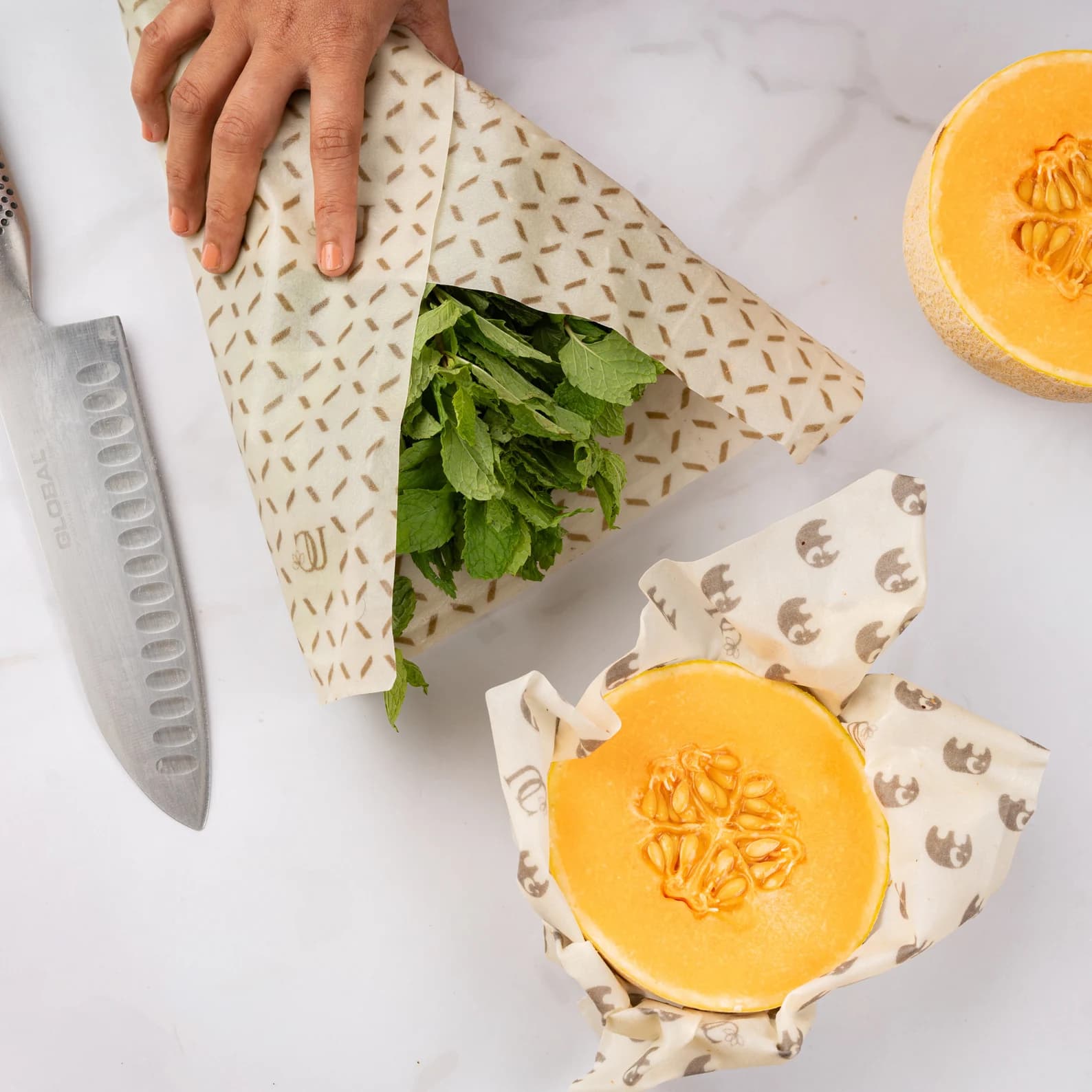 Beeswax Wrap Set 3pc — personalised corporate gift