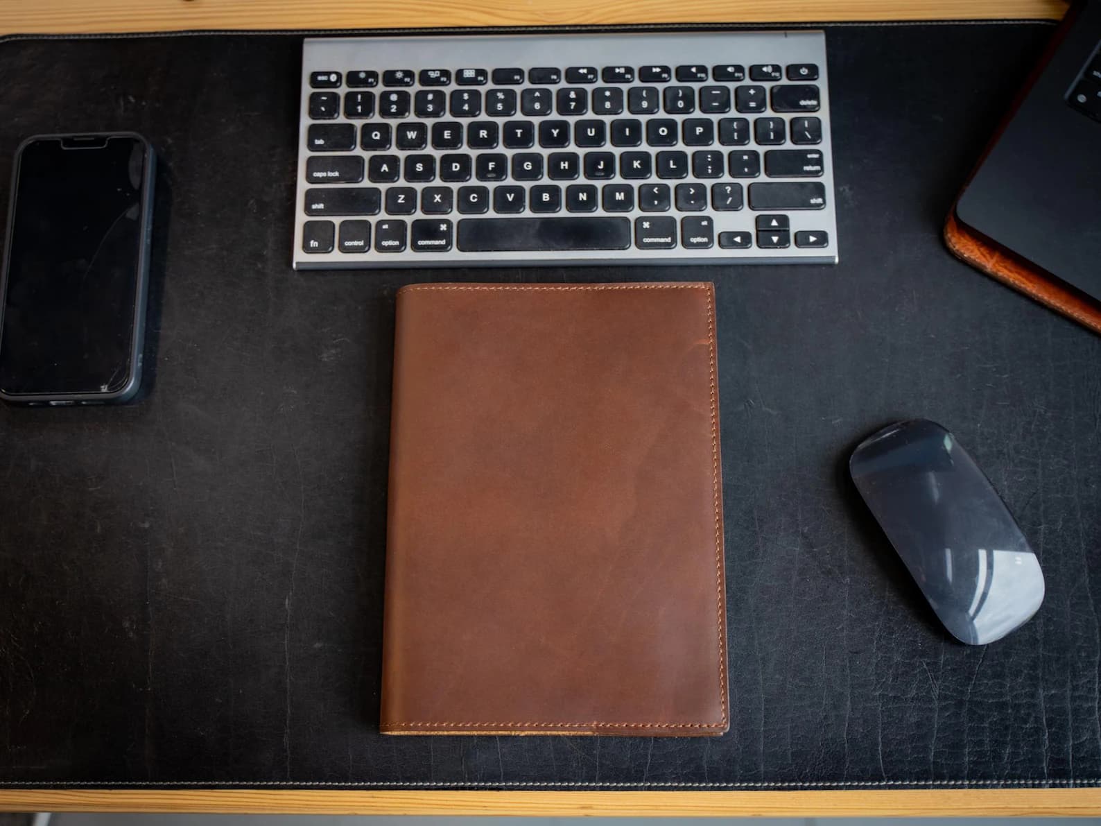 Leather Diary - personalised corporate gift